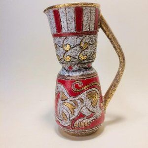 - Vintage Elbee Italy MCM Dragon Pitcher